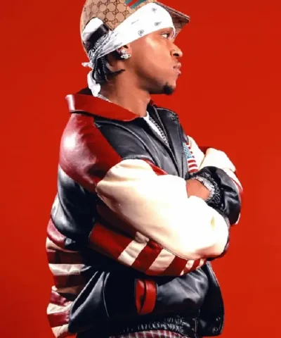 Buy Now Txyy USA Flag Leather Jacket