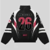 UFC London Black Full Zip Jacket For Men