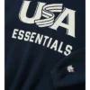 USA Baseball x Fear of God Essentials Sport Navy Pullover Hoodie