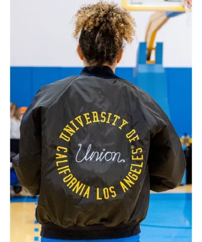 Union LA x Air Jordan 1 University of California Los Angeles Satin Varsity Jacket