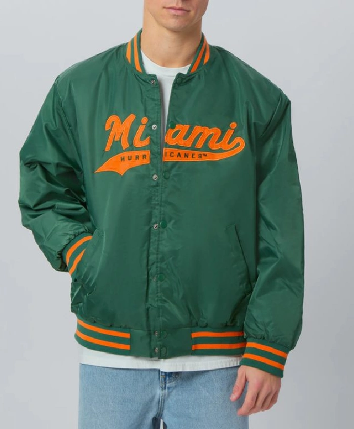 University of Miami A-Game Green Jacket