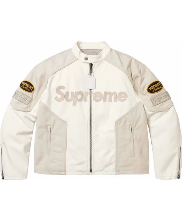 Supreme Vanson Leathers Cordura Jacket | Shop Now