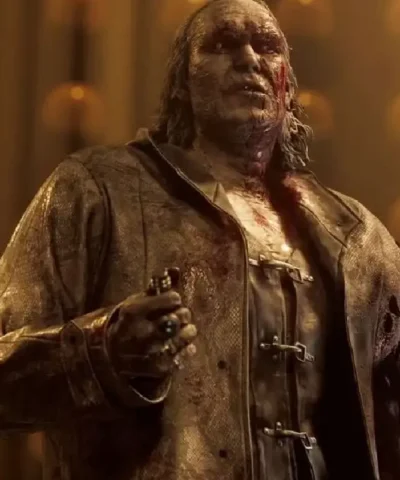 Victor Gideon Resident Evil Requiem 2026 Snakeskin Coats