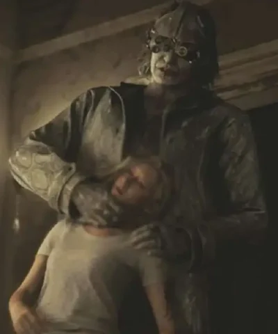 Victor Gideon Resident Evil Requiem 2026 Snakekin Coat