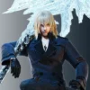 Video Game Final Fantasy XIII Lightning Returns Snow Villiers Black Leather Coat