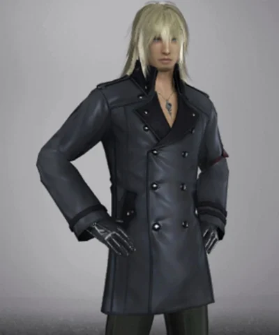 Video Game Final Fantasy XIII Lightning Returns Snow Villiers Leather Coat