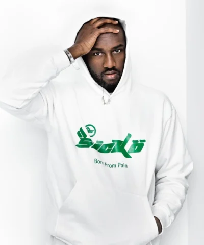 Virgil Abloh Signature White Hoodie