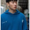 WEAK HERO CLASS 2 Go Hyun tak Blue Hoodie