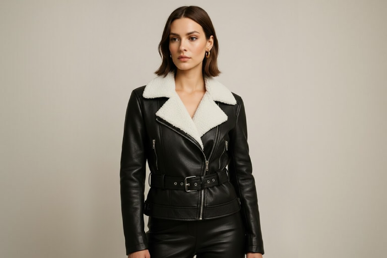 Women Shearling Jacket