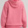 Wrangler Wide Open Spaces Logo Pink Hoodie Back View