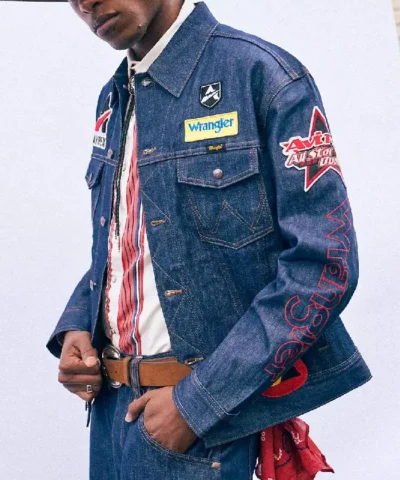 Wrangler x AVIREX AOP Patch Jacket