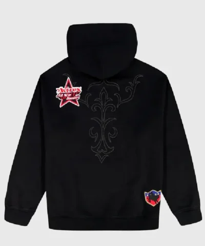 Wrangler x Avirex 2026 Black Pullover Hoodie
