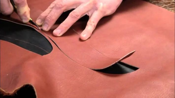 cutting-leather