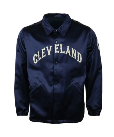 1938 Cleveland Guardians Satin Windbreaker Jacket
