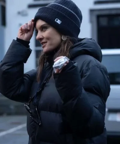 4 Kids Walk Into a Bank Frankie Shaw Black Jacket