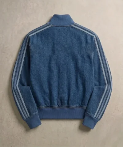 Adidas Molly Mae Blue Bomber Denim Jacket