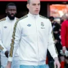 Adidas Real Madrid 25 and 26 White Track Jacket For Sale