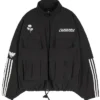 Adidas x Willy Chavarria Cargo Black Cotton Jacket