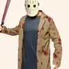 Ari Lehman Friday The 13th Halloween Jason Voorhees Brown Jacket