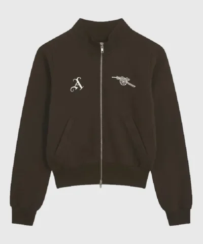 Arsenal AWFC Classics Russo 2026 Zip Through Track Jacket