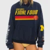Aviator Nation Michigan Wolverines Final Four 2026 Navy Fleece Hoodie