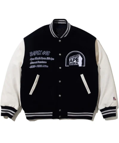 BAPE x Kazuki Kuraishi Logo Black Jacket
