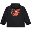 Baltimore Orioles Black Windbreaker Hooded Jacket 
