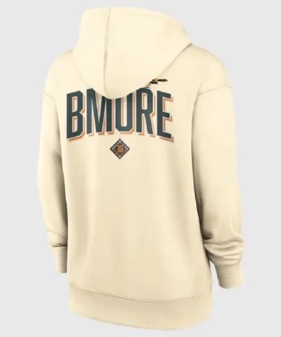 Baltimore Orioles Nike City Connect Authentic Collection Therma Hoodie