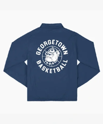 Basketball Georgetown Hoyas 1970s Coaches Full-Snap Jacket