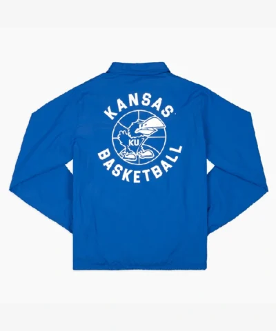 Basketball Kansas Jayhawks 1970s Coaches Full-Snap Jacket