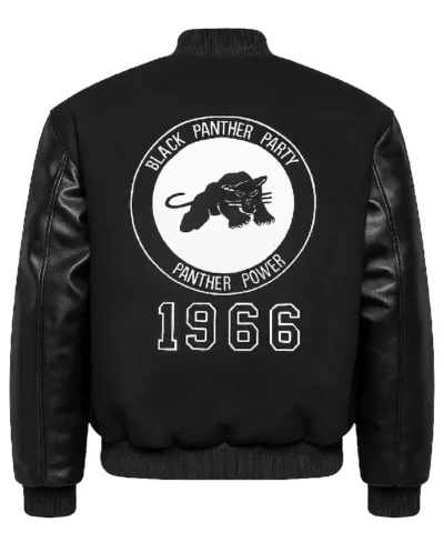 Black Panther Party 1966 Letterman Full Snap Jacket 