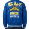 Blue North Carolina A and T State University Classic 2026 Full-Snap Satin Jacket