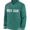 Boston Red Sox City Connect Green Full Zip Jacket 
