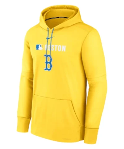 Boston Red Sox City Connect Yellow Hoodie