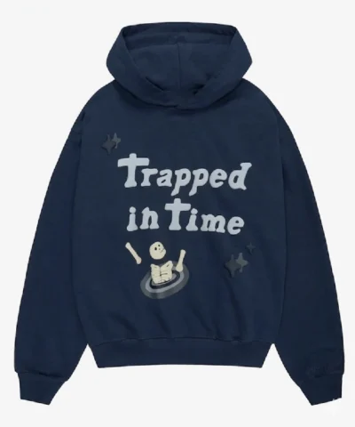 Broken Planet Into The Abyss Navy Blue Fleece Hoodie