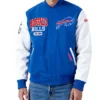 Buffalo Bills City Arch Black Varsity Jacket