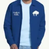 Buffalo Bills Franchise Full Zip Blue Cotton Jacket