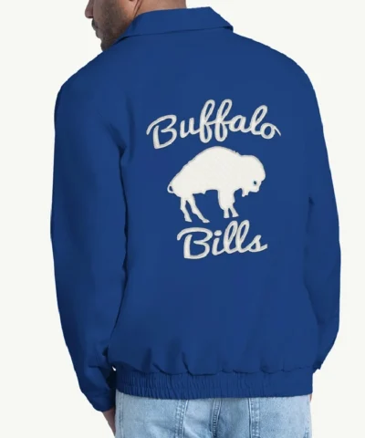 Buffalo Bills Franchise Full Zip Blue Jacket