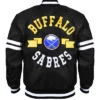 Buy Now Buffalo Sabres Black Satin Bomber Jacket