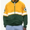 Buy Now Green Bay Packers Veteran Green and Yellow Jacket
