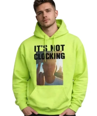 Buy Now Justin Biebers Its Not Clocking Green Hoodie
