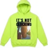 Buy Now Justin Biebers Its Not Clocking Green Pullover Hoodie