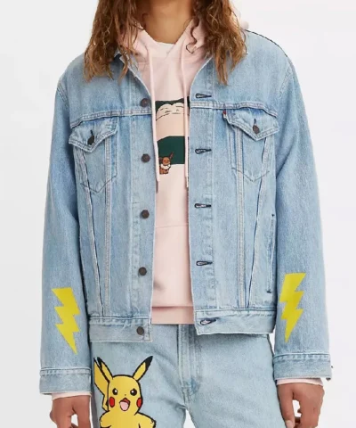 Buy Now Levis x Pokemon Celebrate 25th Anniversary Denim Jacket