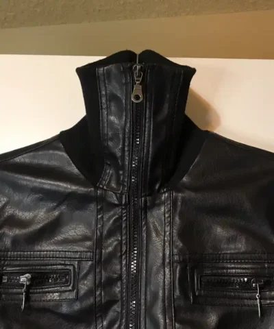 Buy Now Miley Cyrus Max Azria Black Leather Jacket 