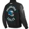 Buy Now Philadelphia Eagles Born For Sport Full-Snap Varsity Jacket