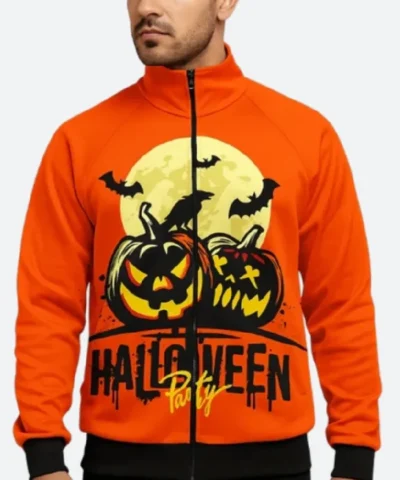 Buy Now Pumpkin Halloween Party Orange Jacket