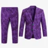 Buy Now The Joker Purple Printed Two Piece Suit