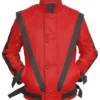 Buy Now Thriller Michael Jackson Red Leather Jacket
