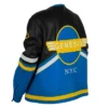 Buy Now Vanson Motorcycle Blue Leather Jacket