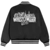 Buy WWE WrestleMania 42 Las Vegas Black Satin Bomber Jacket